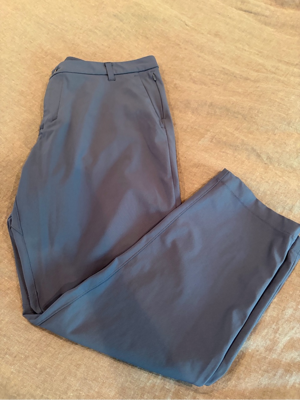 Men's Performance Dress Pants in Slate Blue Lululemon Athletica 36x28.